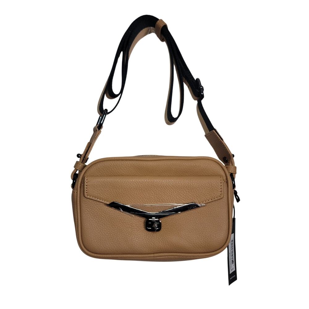 Botkier Valentina Mini Camera Crossbody bag Camel NWT